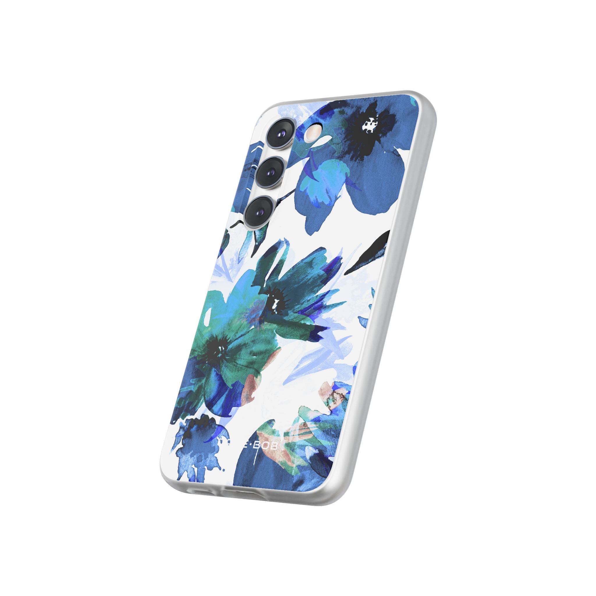 Blue Blossom Radiance Samsung S23 Case - Soft