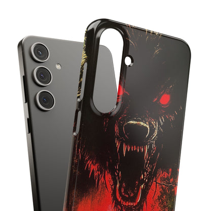 Bloodmoon Wolf's Lament Samsung S24 - Slim Phone Case