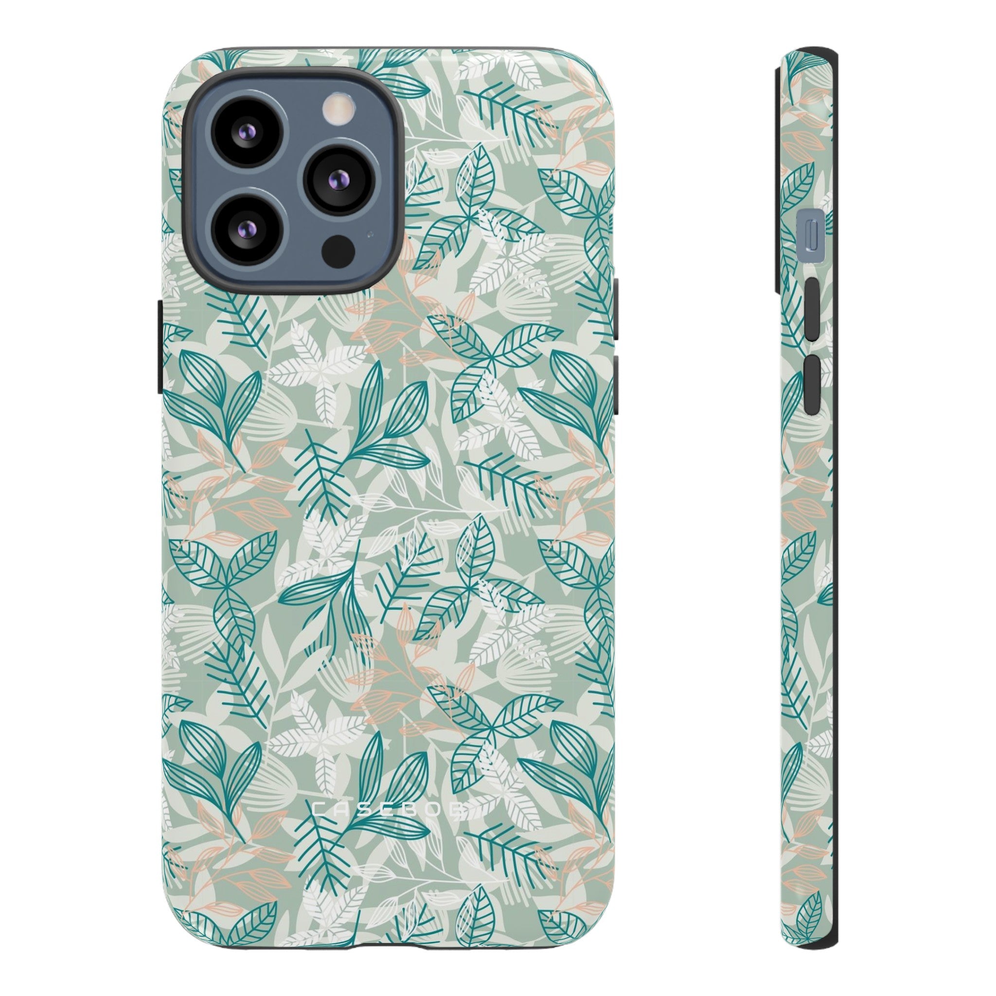 Light Green Leaf - Protective Phone Case