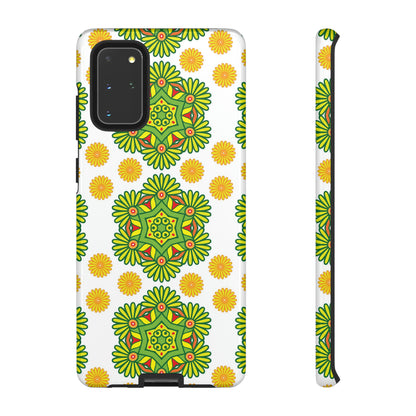 Lime Mandela - Protective Phone Case