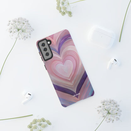Impressionistic Heart Layers - Samsung Case