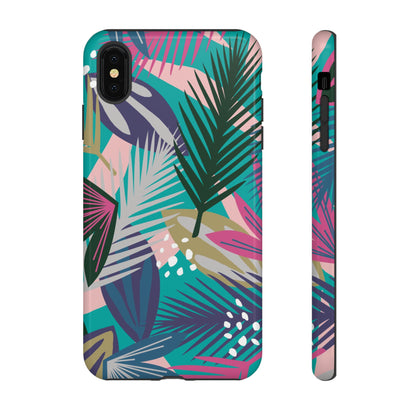 Tropical Leaf Loki - Protective Phone Case