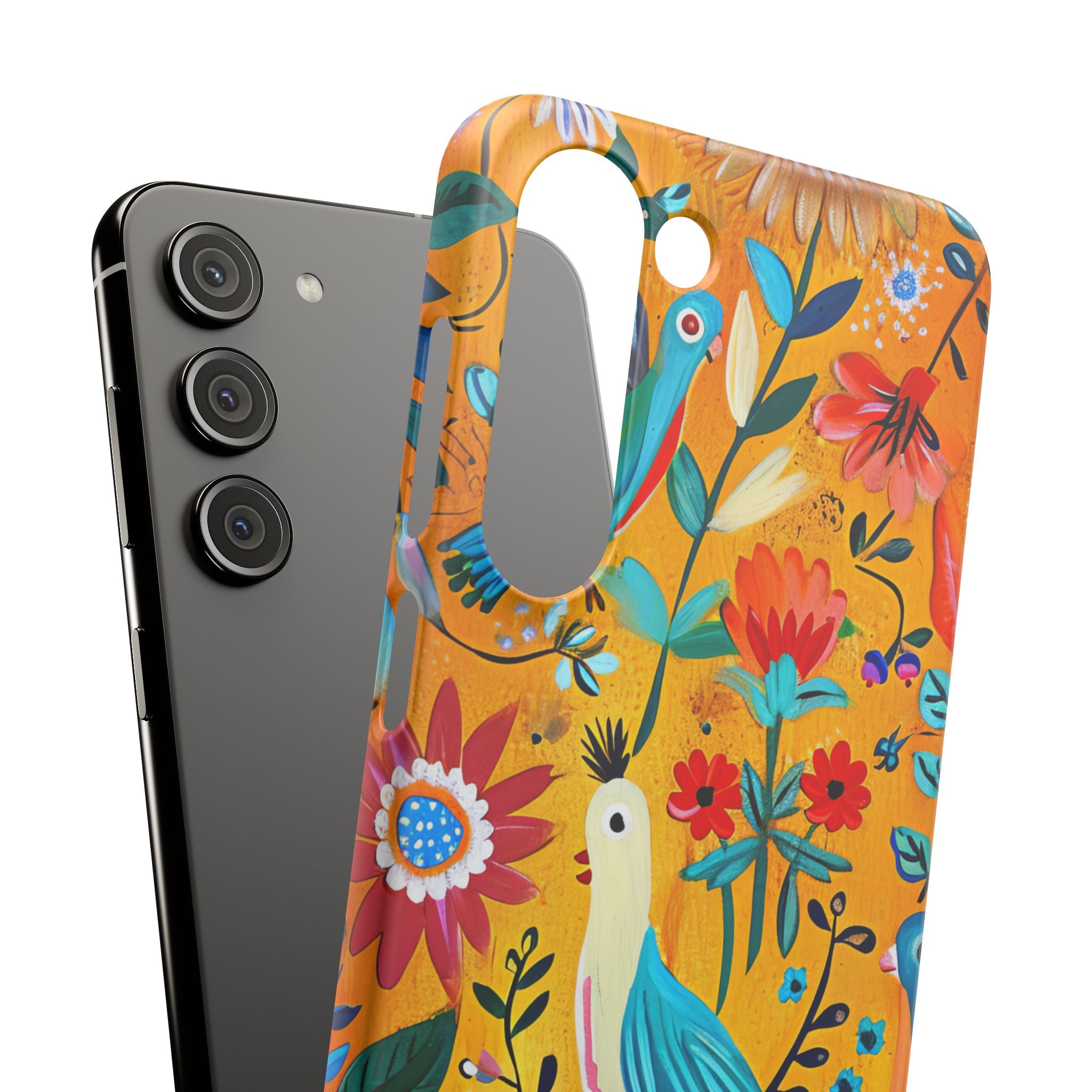 Whimsical Vintage Nature Harmony Samsung S23 - Slim Phone Case