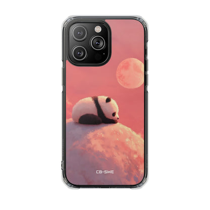 Moonlit Panda Dreams iPhone Case - Impact