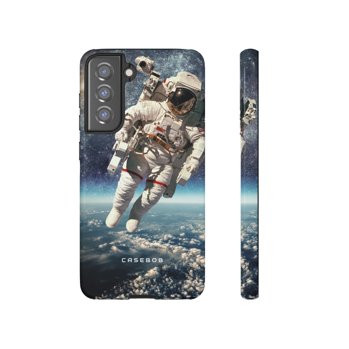 Astronaut in outer space - Protective Phone Case