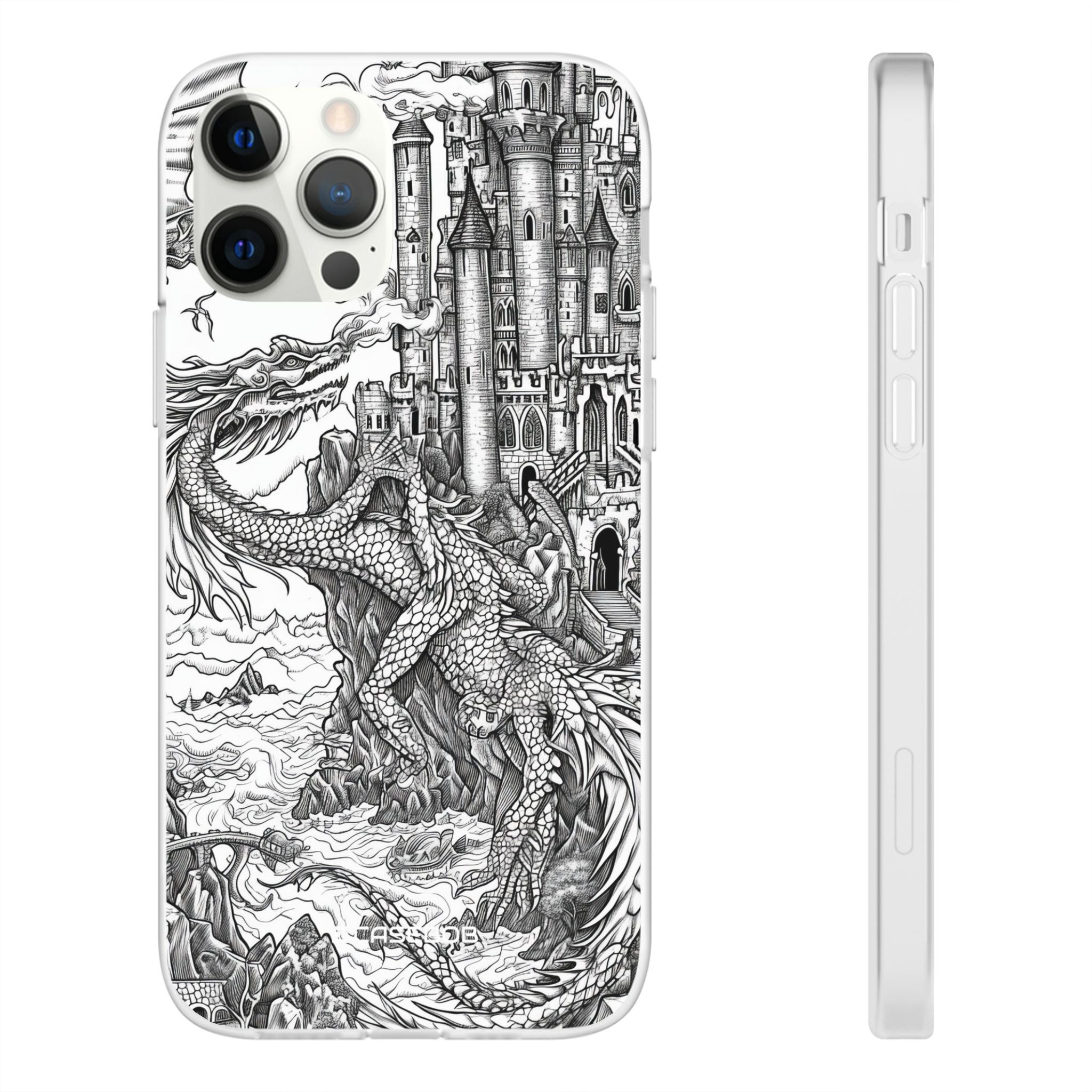 Dragon's Ascent | Flexible Phone Case for iPhone