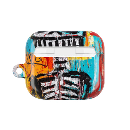 Neon Skull Chaos - AirPods Case