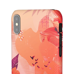 Living Coral Design | Handyhülle für iPhone (Slim Case)