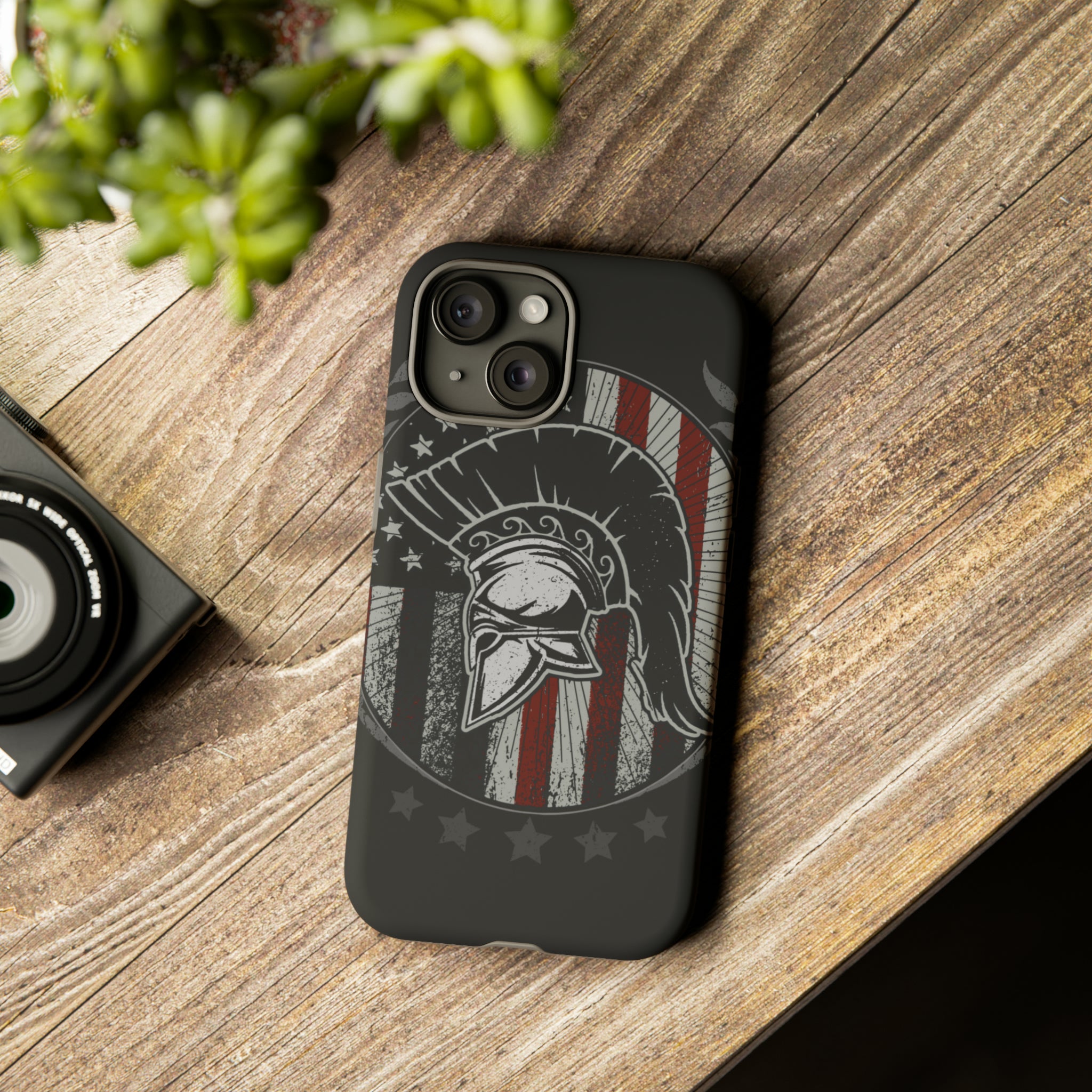 Sparta Helmet Emblem - Protective Phone Case