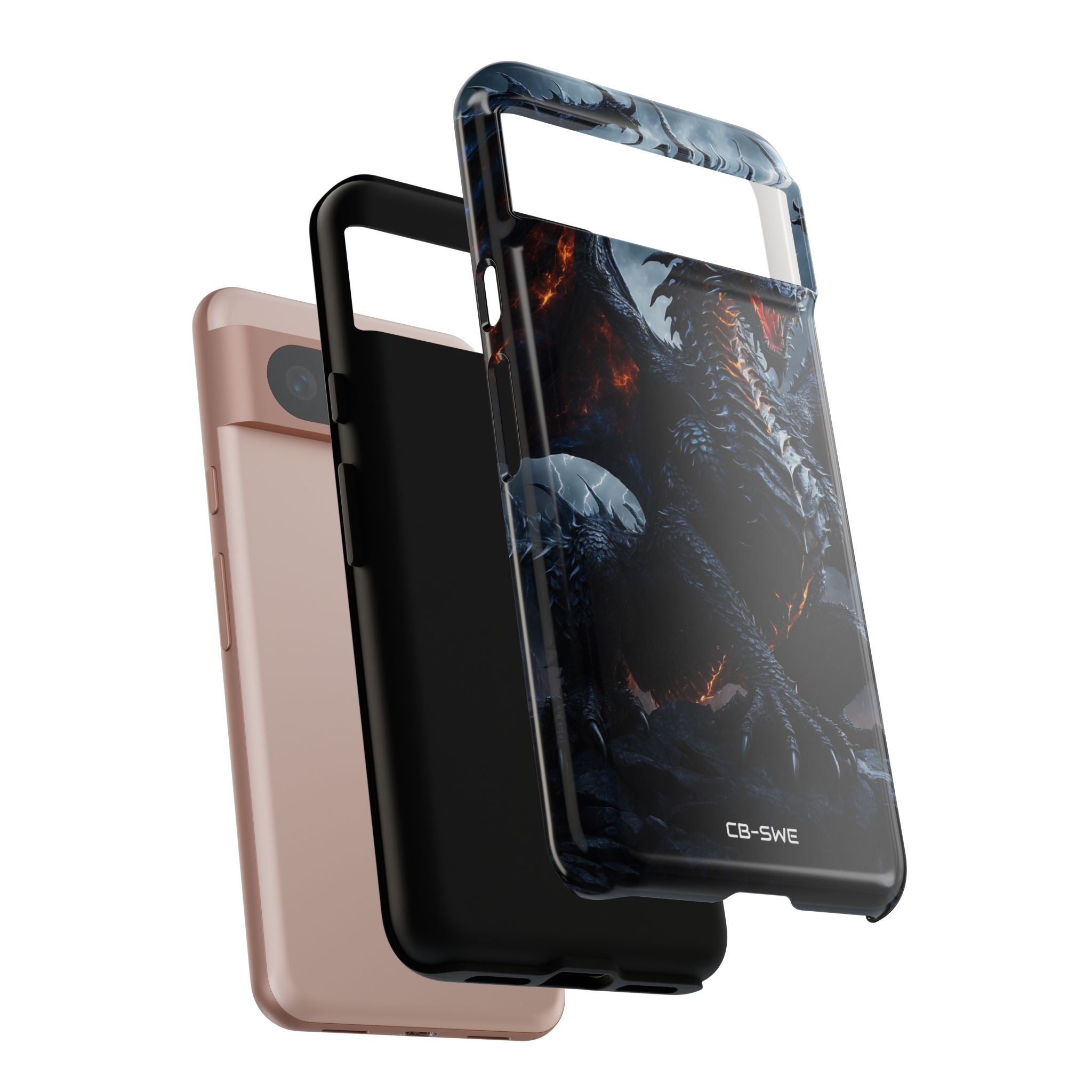 Fiery Wings Unleashed - Google Pixel Case