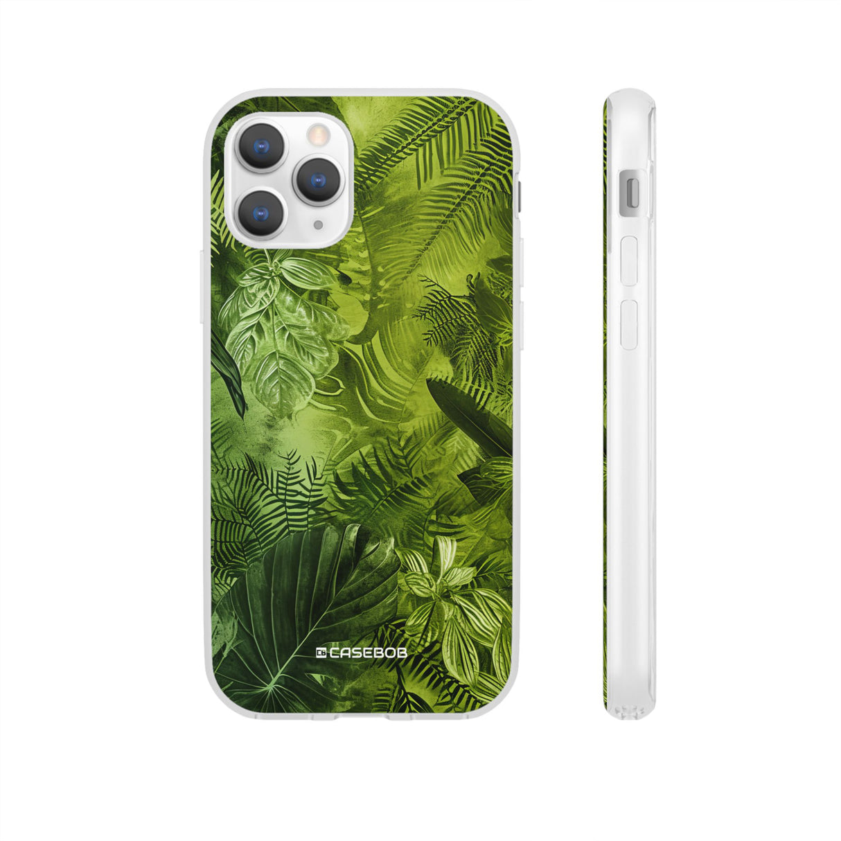 Pantone Greene Design | Handyhülle für iPhone (Flexible Hülle)