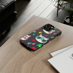 Cat Coloring - Protective Phone Case