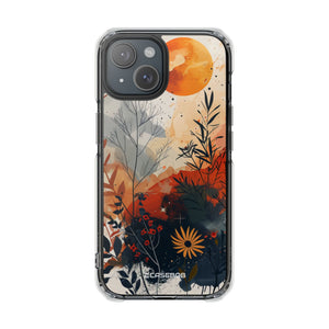 Celestial Botanica – Handyhülle für iPhone (Clear Impact – Magnetisch)