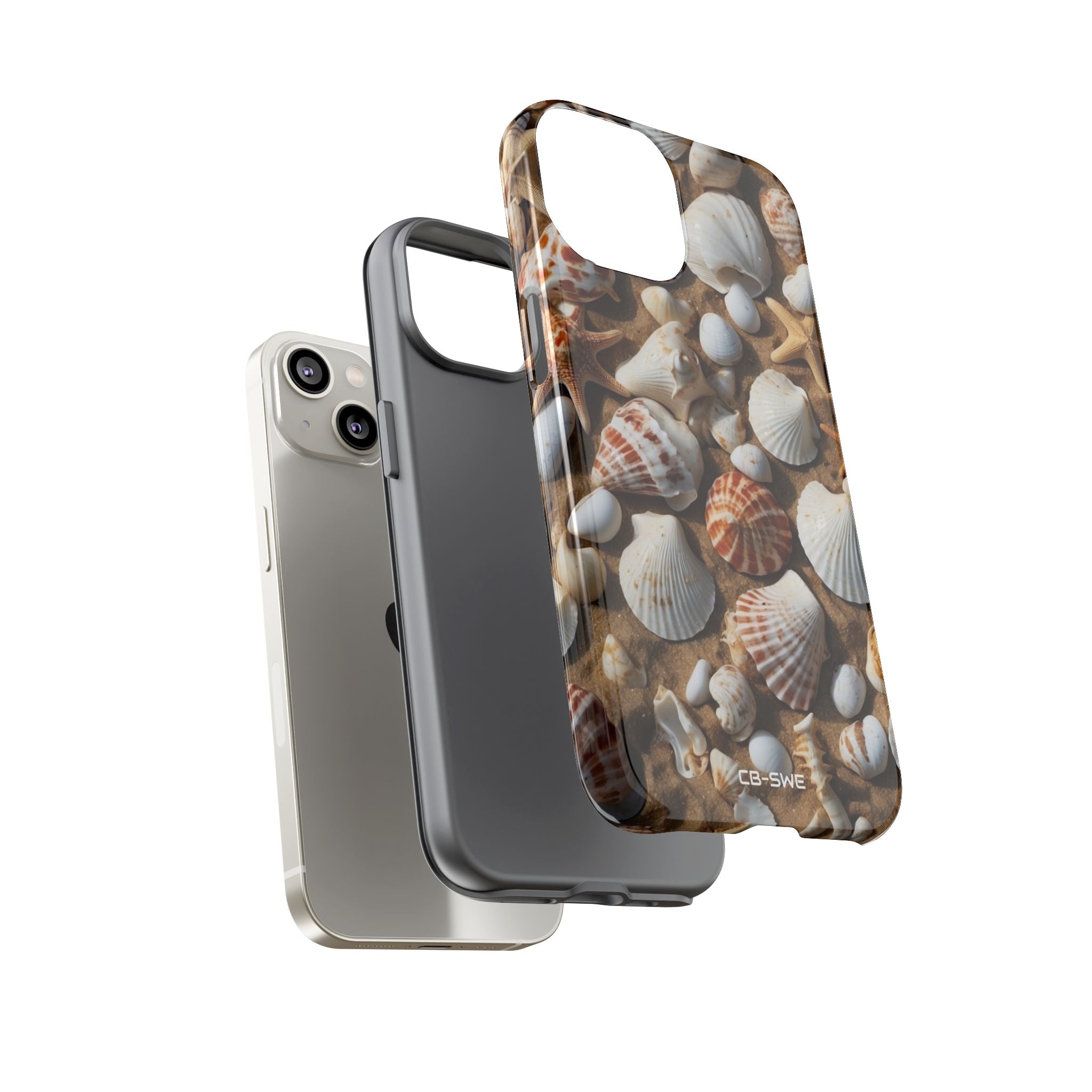 Seashells Embrace Shore - iPhone Case
