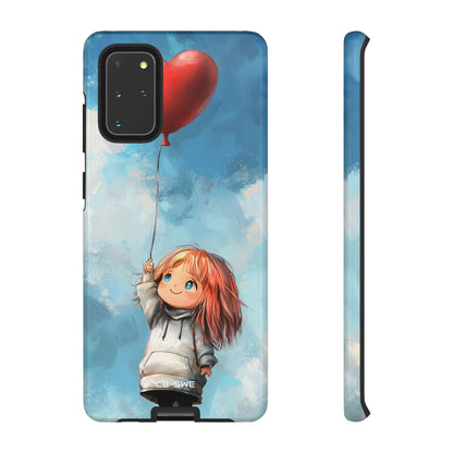 Joyful Girl Reaches - Samsung Case