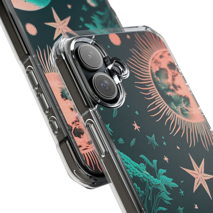 Celestial Botanical Night iPhone Case - Impact