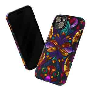 Gothic Stained Glass Majesty - Protective Phone Case