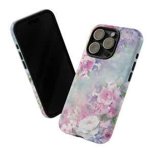 Floral Pastel Whisper - Schutzhülle fürs Handy