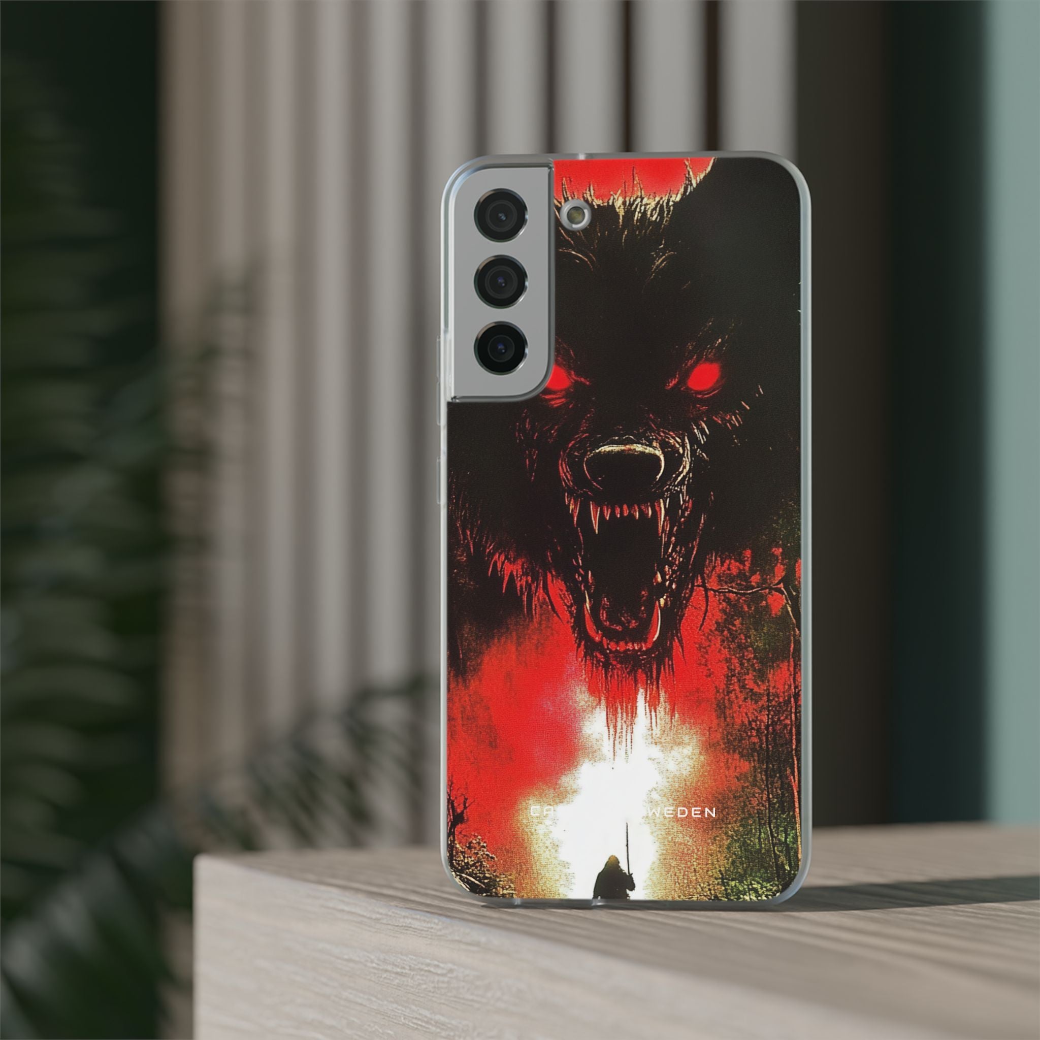 Bloodmoon Wolf's Lament Samsung S22 - Flexi Phone Case