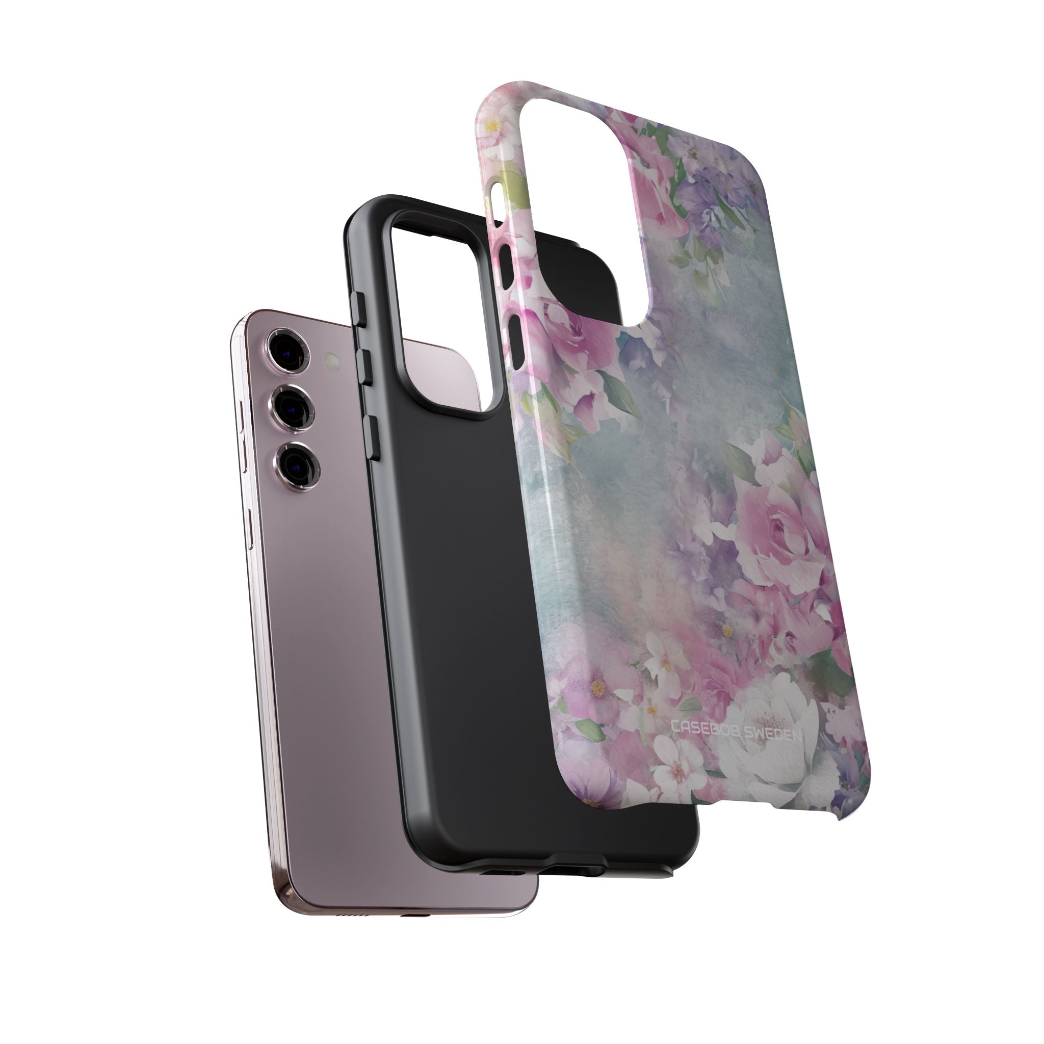 Dreamy Floral Watercolor - Tough Samsung S23 Phone Case