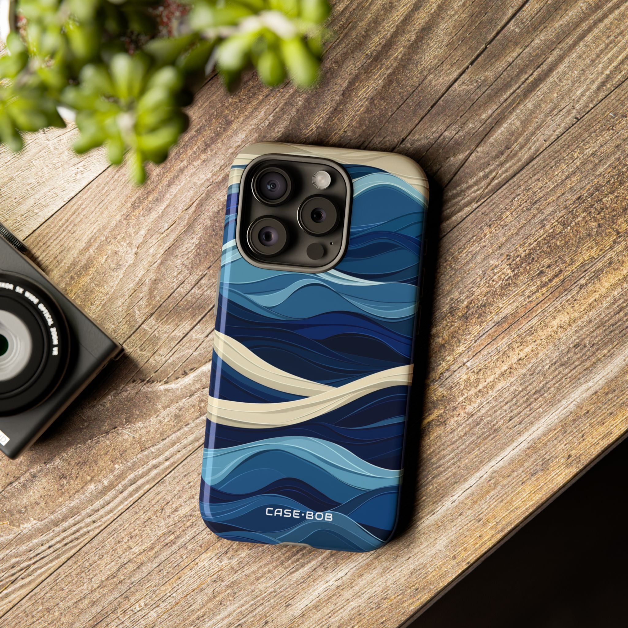 Ocean Rhythm iPhone 15 Pro Case - Tough