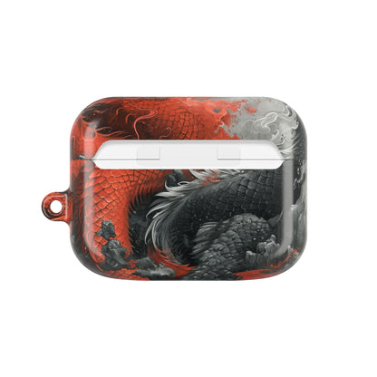 Twin Dragons Dance - AirPods Case