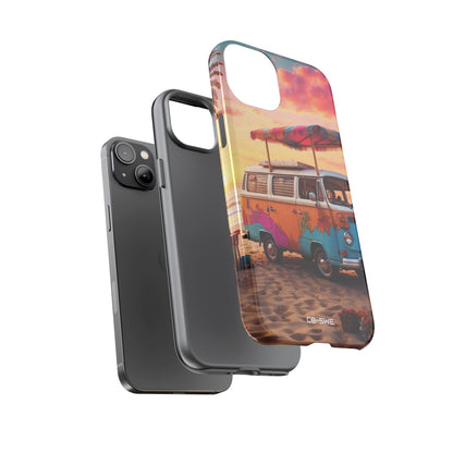 **Van Rests at Shore** - iPhone Case