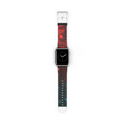 Crimson Circuit - Watch Band