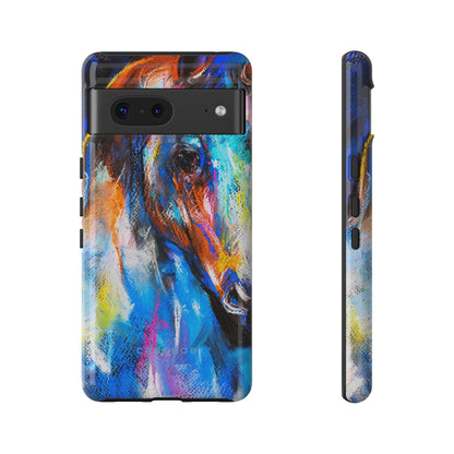 Original Pastel Horse - Protective Phone Case