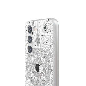 Himmlisches Mandala Mystique | Flexible Handyhülle für Samsung Galaxy