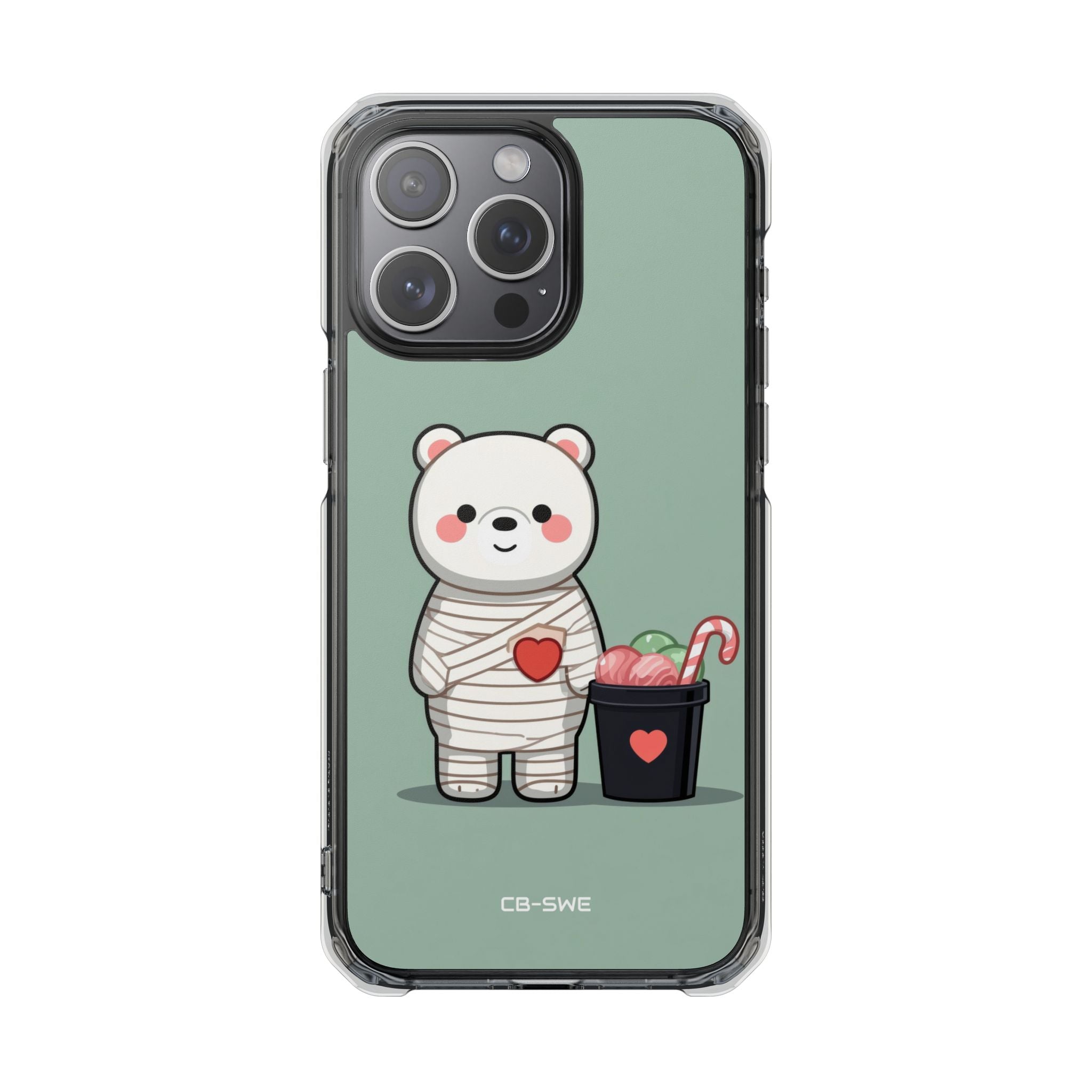 Mummy Bear Smiles Bright iPhone Case - Impact