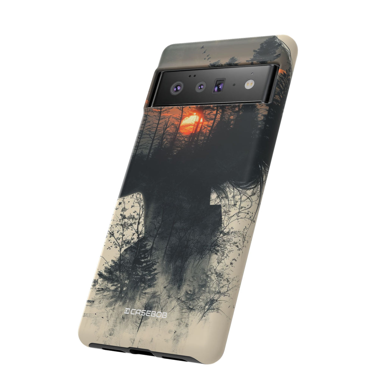 Tranquil Silhouette | Protective Phone Case for Google Pixel