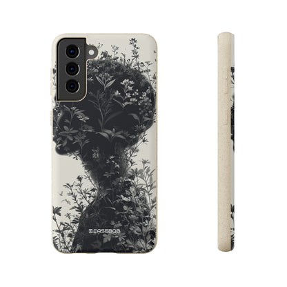 Botanical Silhouette Essence | Biodegradable Phone Case