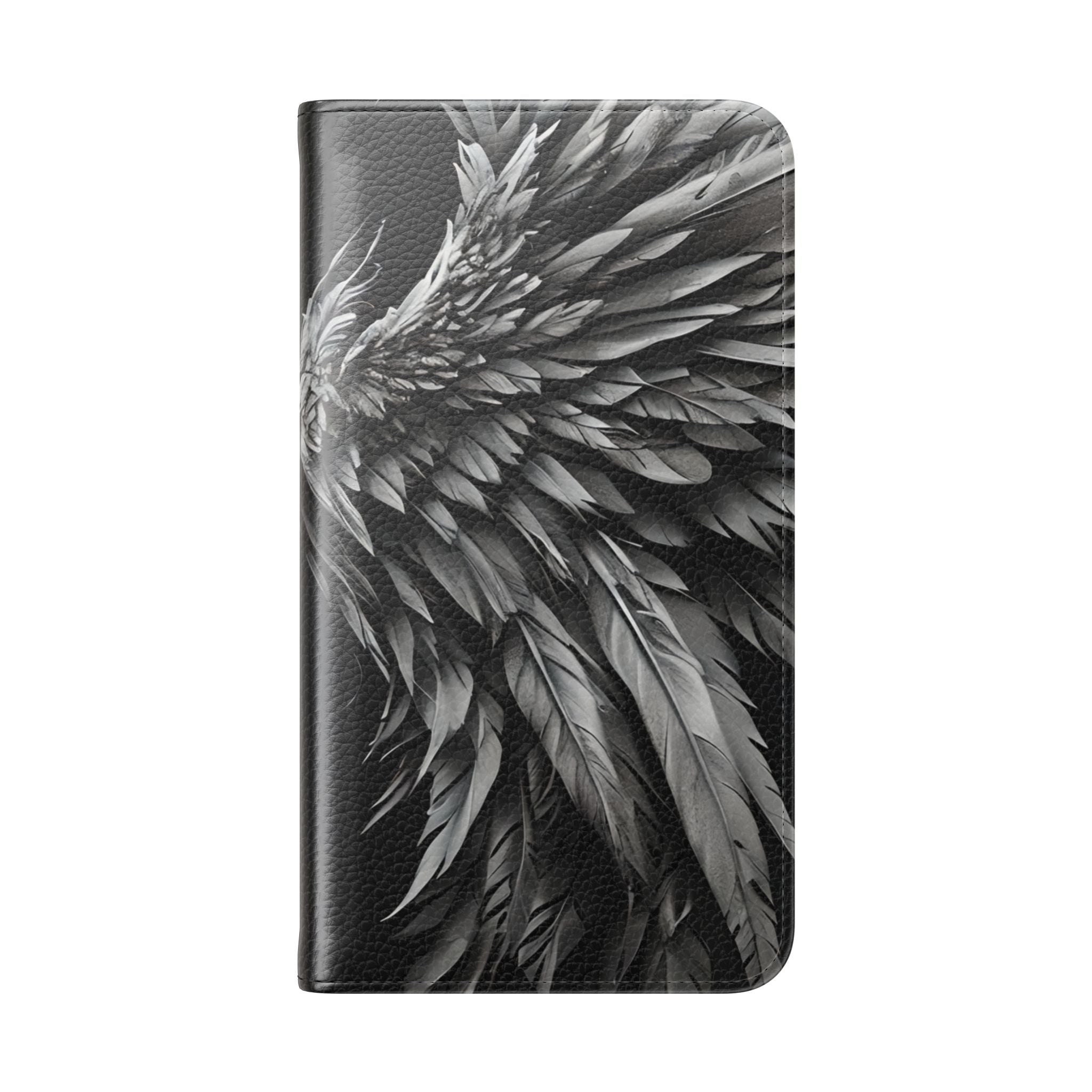 Crimson Silver Wings - Samsung S23 Case - Wallet