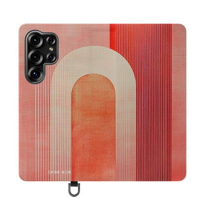 Crimson Archways - Samsung S25 Ultra Case - Wallet