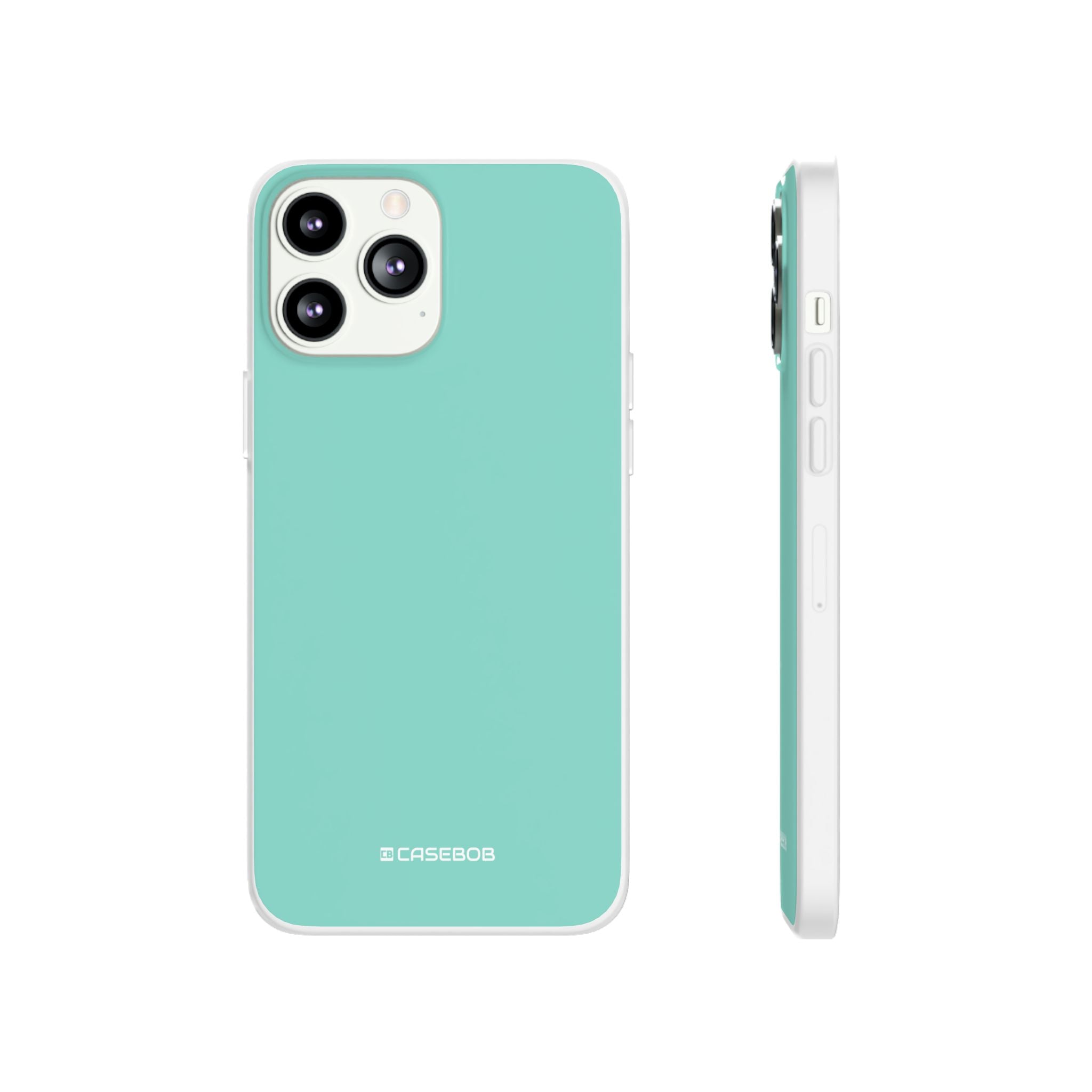 Middle Blue Green | Phone Case for iPhone (Flexible Case)