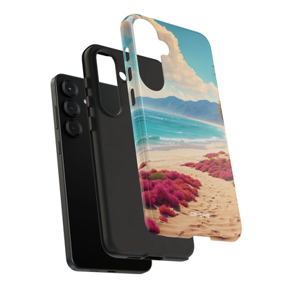 Footprints Trace Sand - Samsung Case