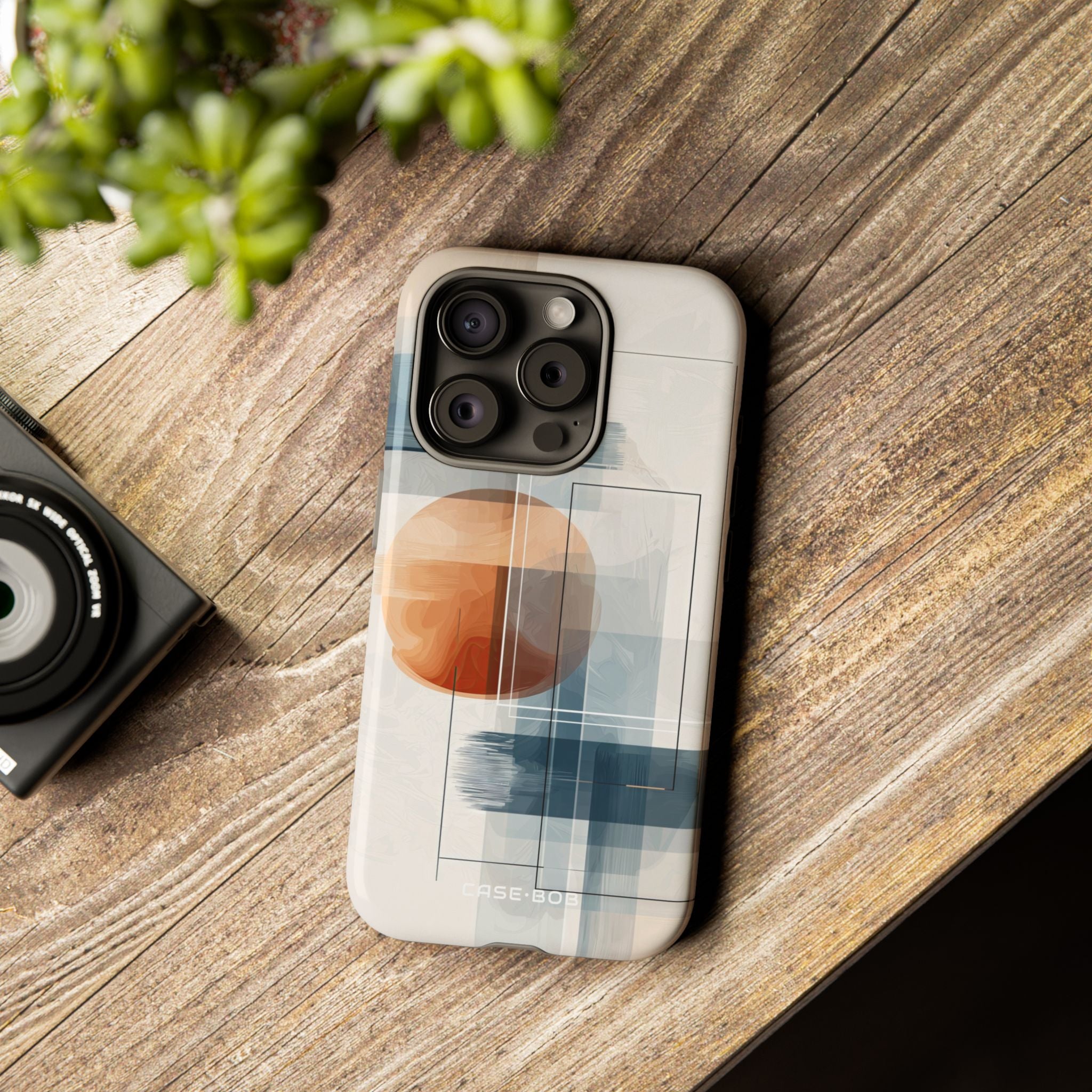 Amber Orb iPhone 15 Pro Case - Tough