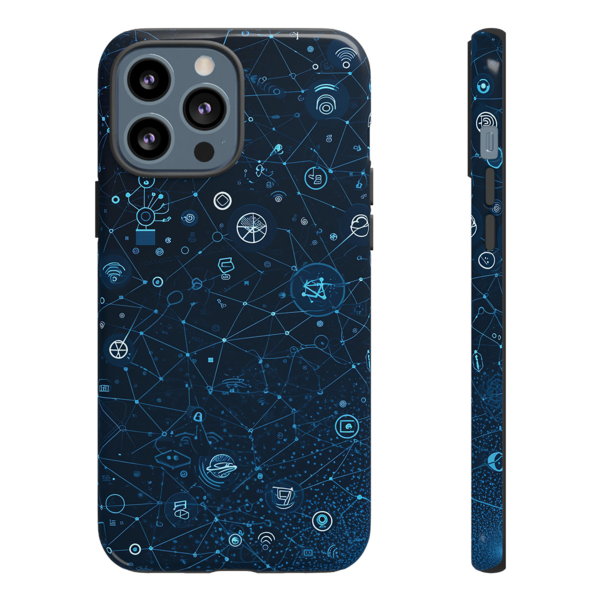 Link Spectrum: Connectivity Gradient - Protective Phone Case