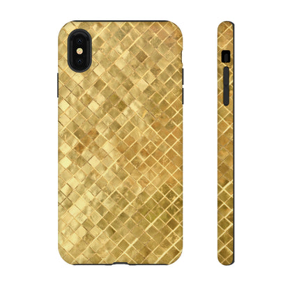 Golden Mosaic - Protective Phone Case