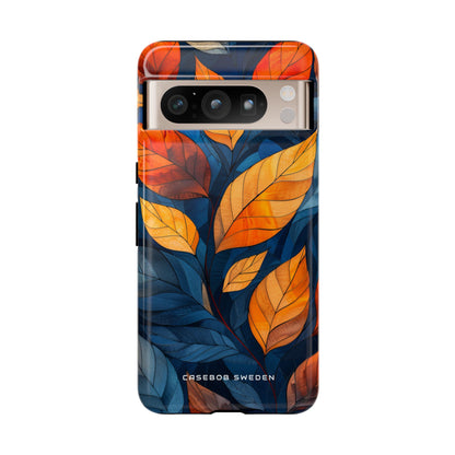 Stained Glass Blossoms Google Pixel 8 - Tough Phone Case