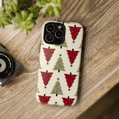Christmas Trees Sparkle - iPhone Case