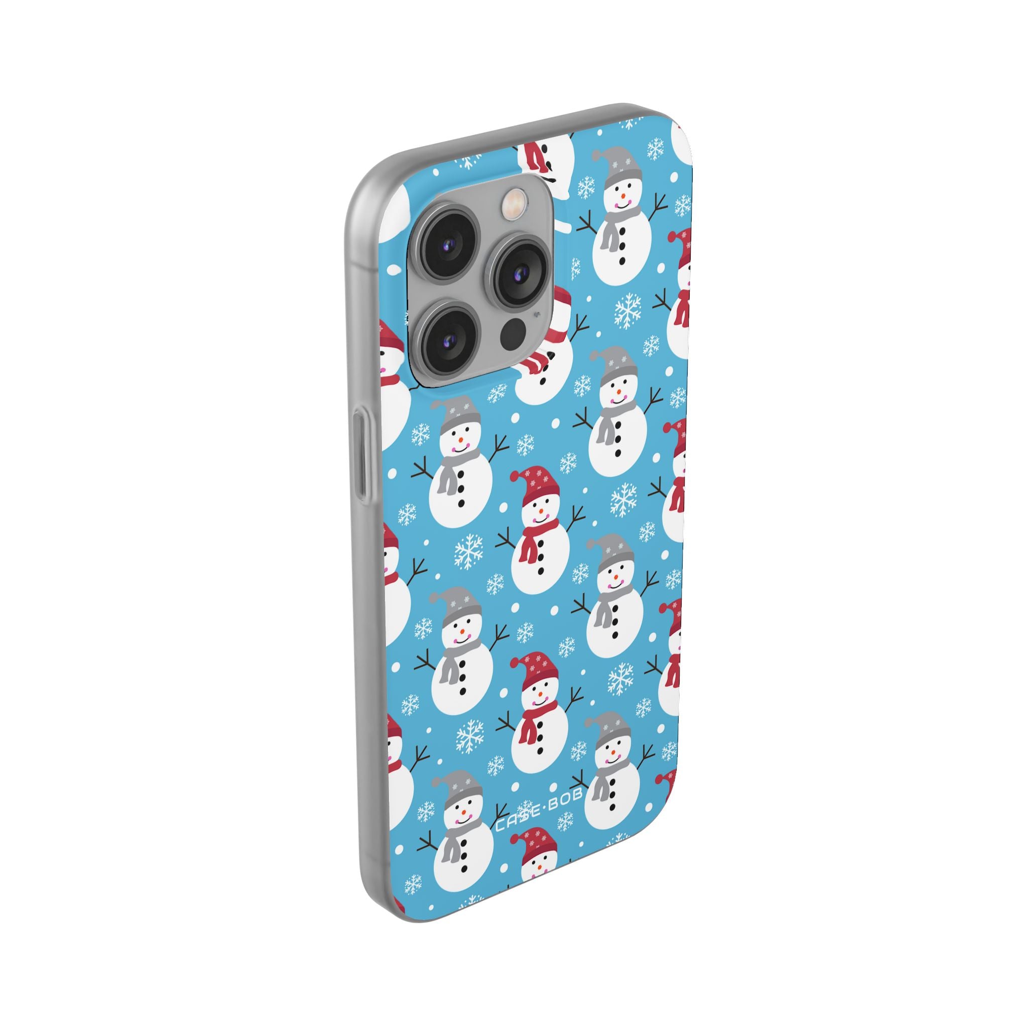 Snowman Parade iPhone 14 Pro Max Case - Soft