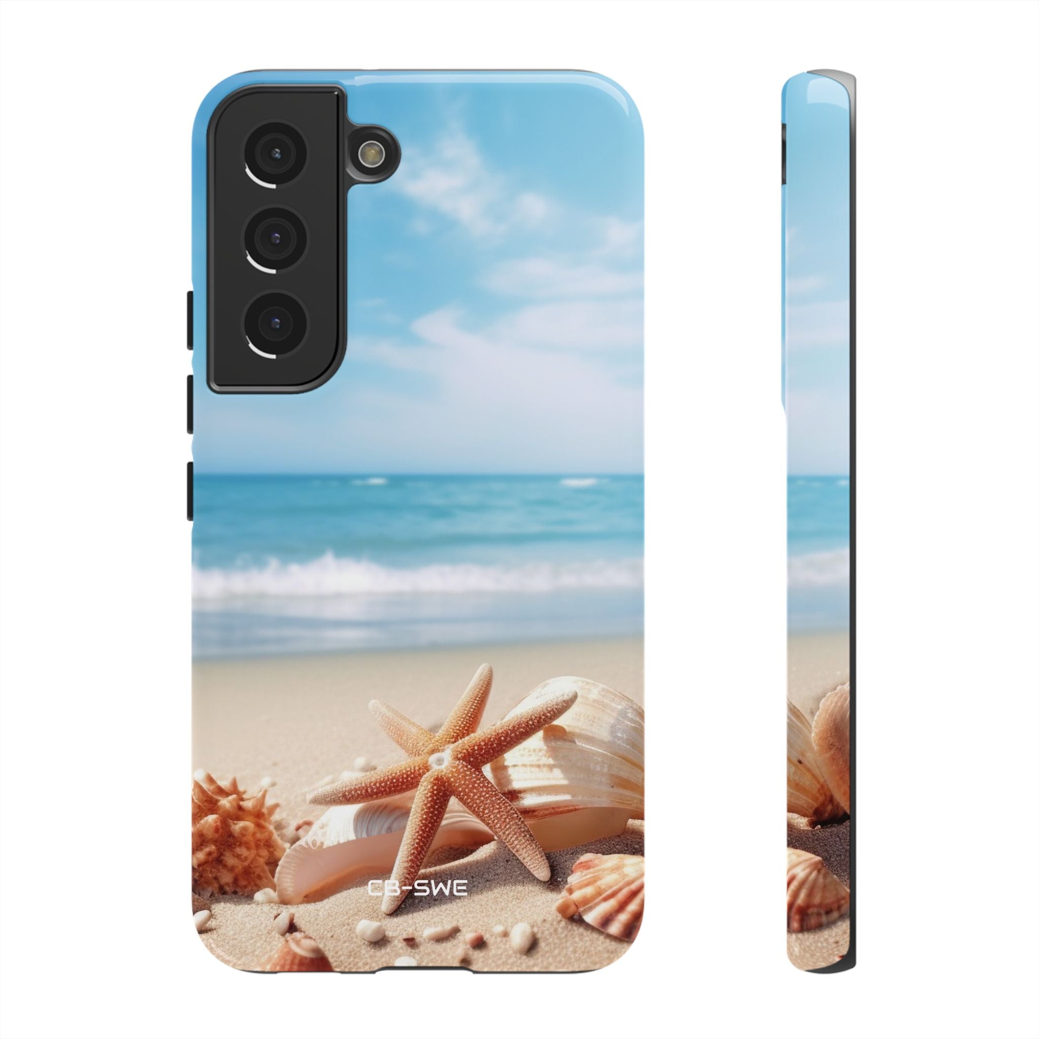 Shells Rest Beneath Waves - Samsung Case