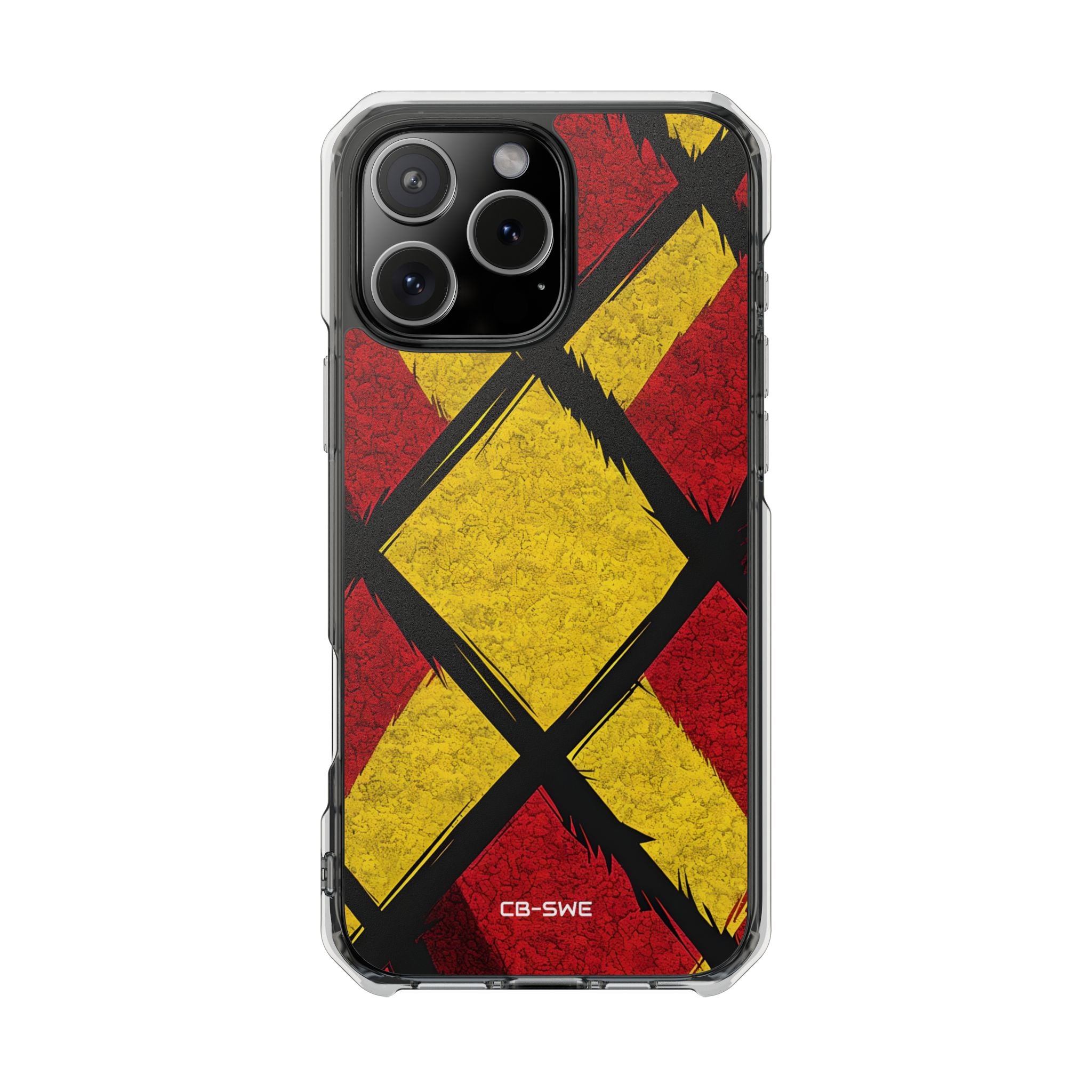 Dynamic Geometric Energy iPhone Case - Impact