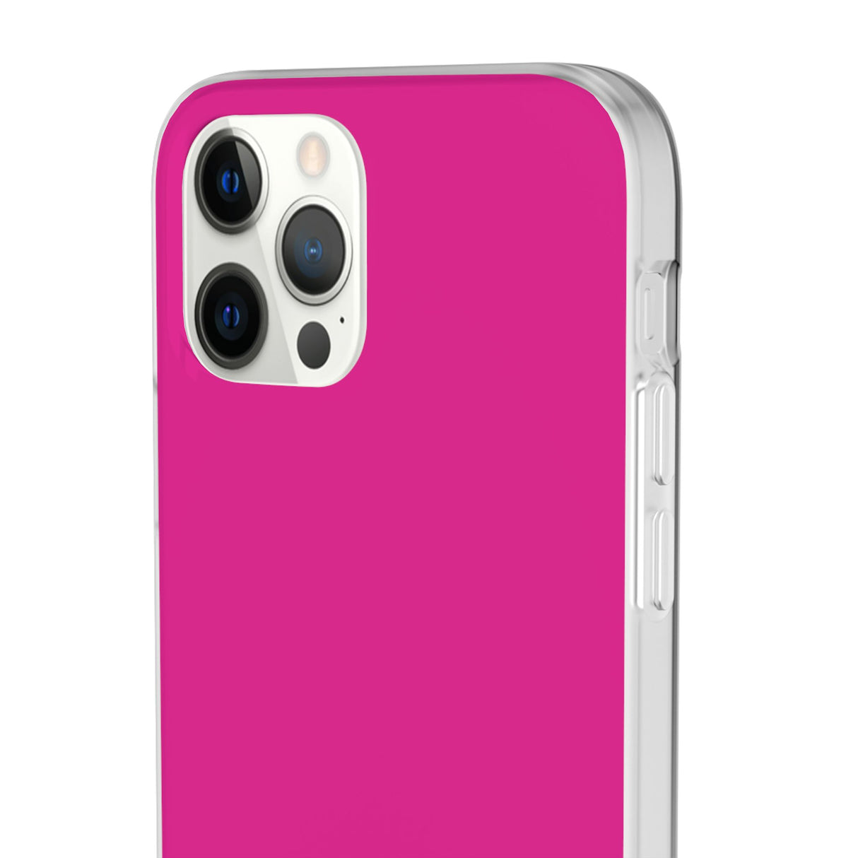 Hollywood Cerise | Handyhülle für iPhone (Flexible Hülle) 