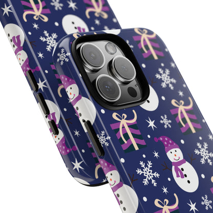 Snowmen Celebrate Joy - iPhone Case