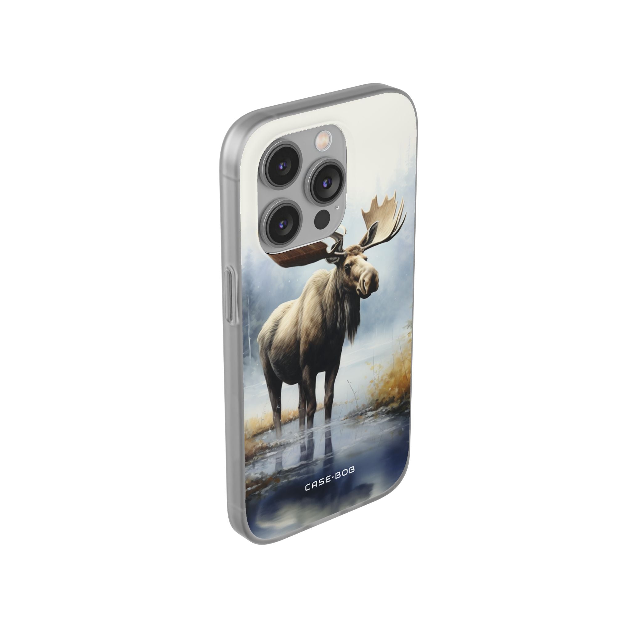 Moose Reflection iPhone 14 Pro Case - Soft