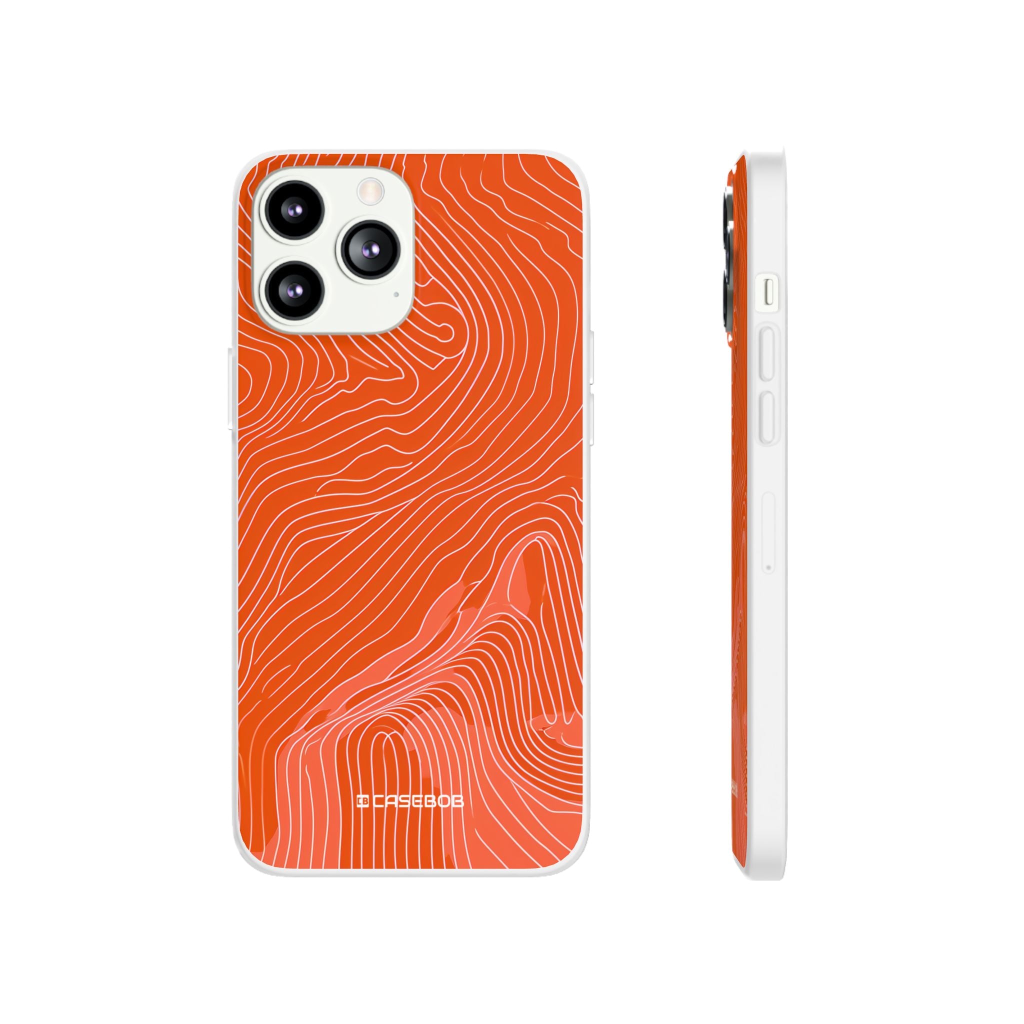 Pantone Tangerine  | Phone Case for iPhone (Flexible Case)