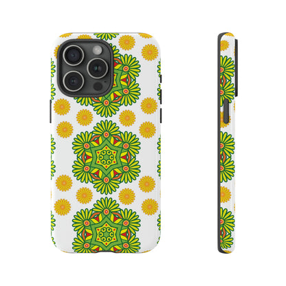 Lime Mandela - Protective Phone Case